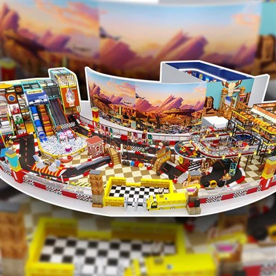 Крытая игровая площадка Soft Play